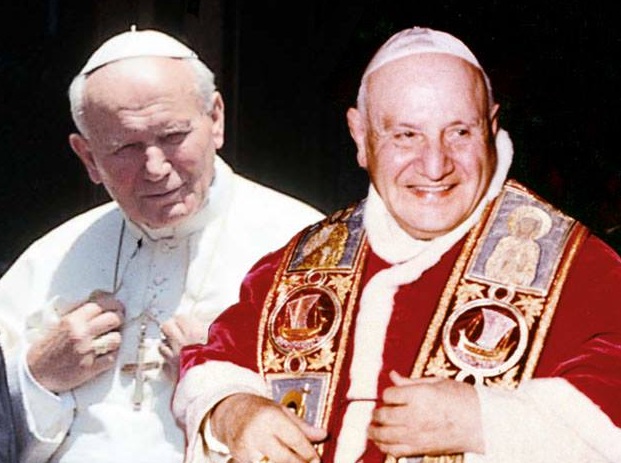 Papa Giovanni XXIII e Papa Giovanni Paolo II